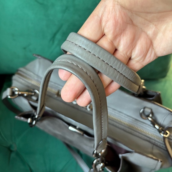 SOLD💖 Coach Dreamer 36 Suede Satchel - Picture 3 of 12